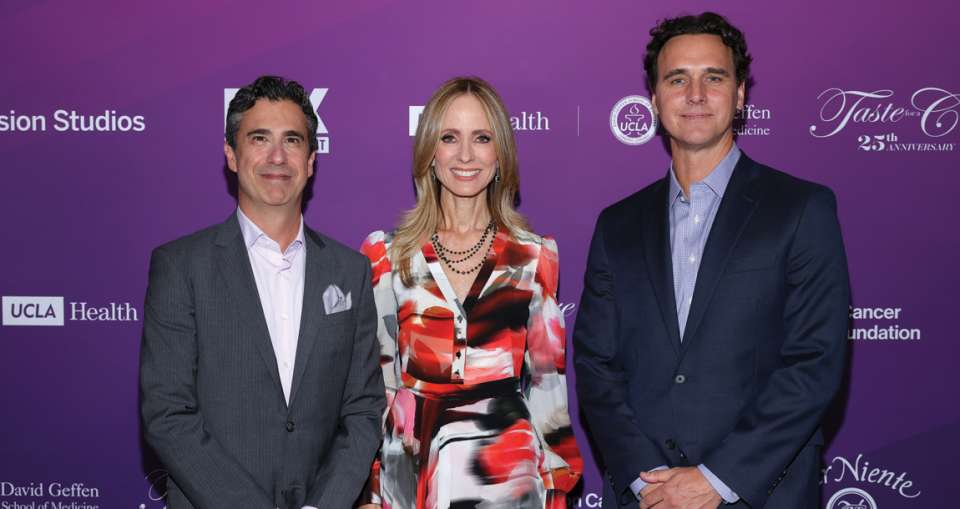 Dana Walden, Michael Thorn and Rob Wade attend Taste for a Cure 2022