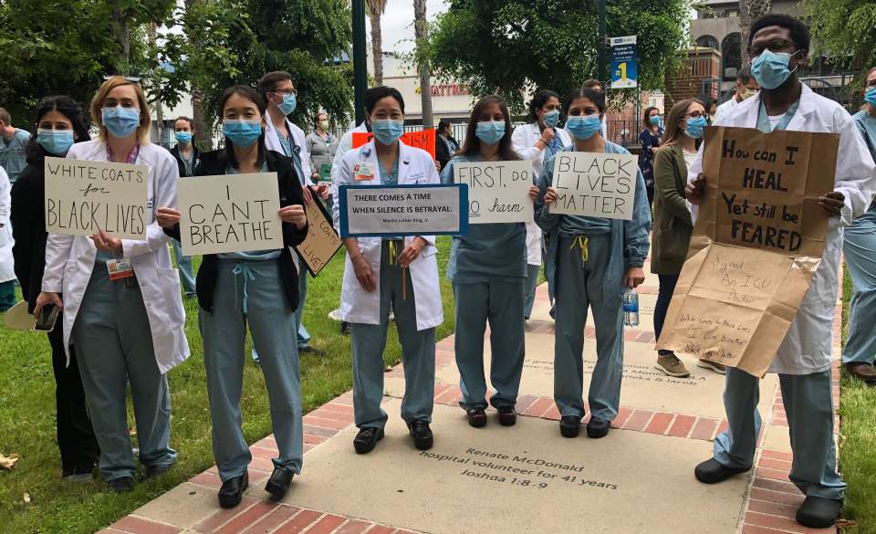 BLM student protest