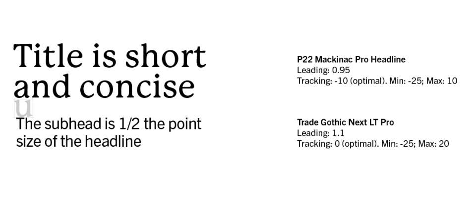 P22 Mackinac and Trade Gothic Next