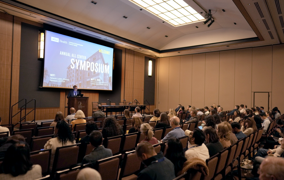 Dr. Michael Teitell at UCLA Health Jonsson Comprehensive Cancer Center's 2024 Symposium