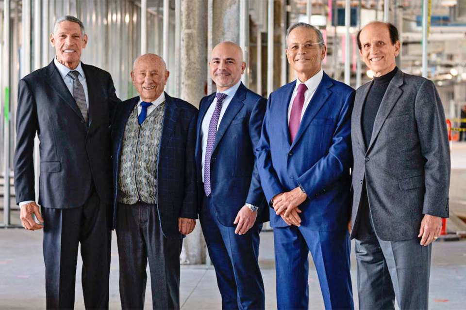 Five of the six philanthropic founders of CIII.