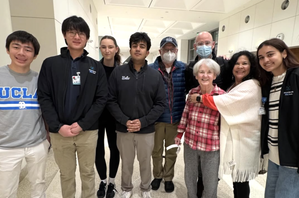 Mary Beth visit from Bruin Beans