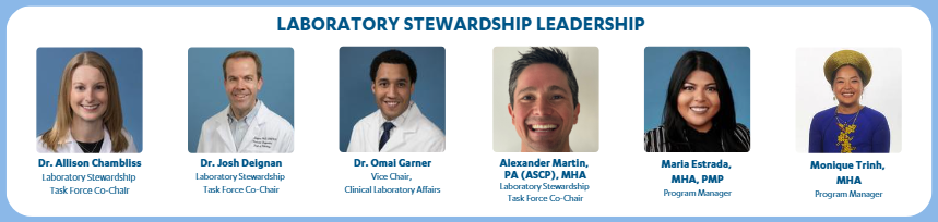 Laboratory Stewardship Leadership