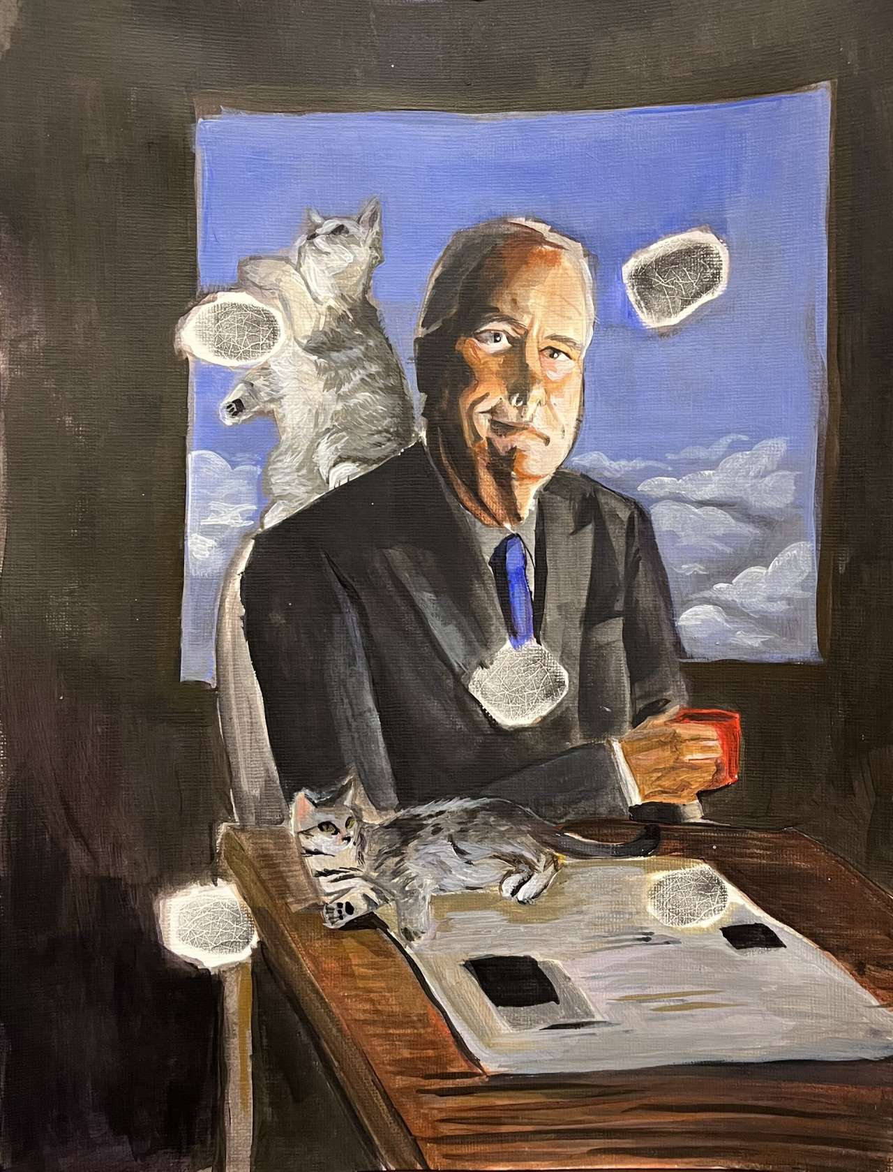 Painted by Ariya Ghoshal