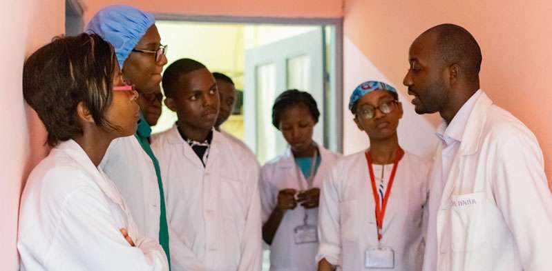 Global Surgery doctors in a meeting