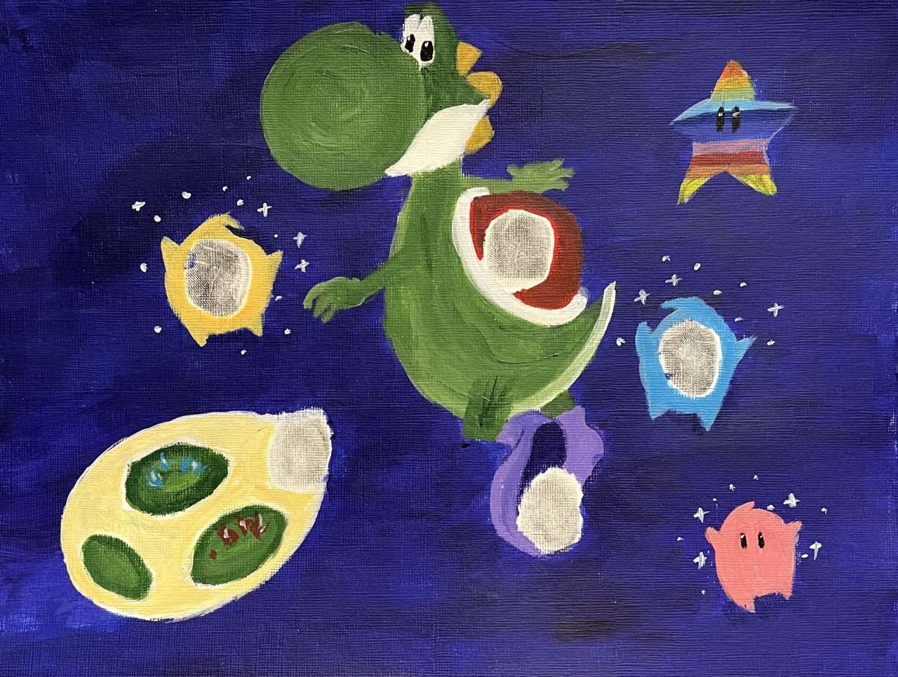 Painted by Emily Jiang