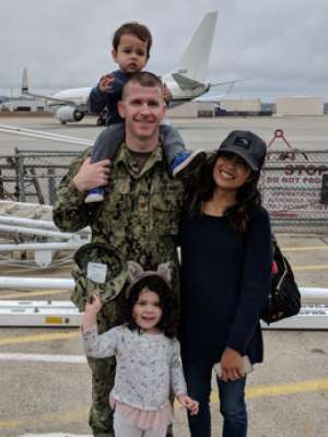 Justin Dye and family