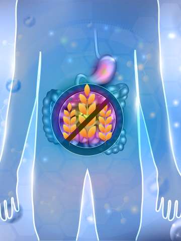 Celiac Disease Illustration