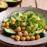 chickpea avocado salad