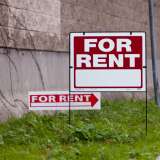 For rent signs