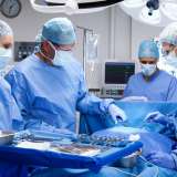 Surgeons in operating room