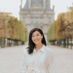 Julie Han, DAPM Procurement Coordinator, in Paris