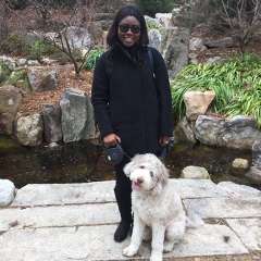 Ezimora, Candy - Candy and her dog