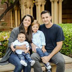 Jerry Markar and his family