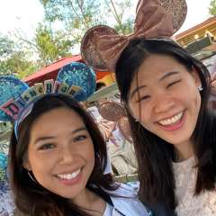 Vu, Clara - Clara and Chloe at Disneyland