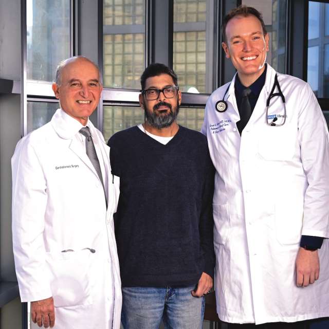 Patient with two UCLA doctors